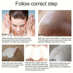 Blackhead Nose patches, Deep Cleansing Nasal Spot Facial Dot Stickers, Nose Mask Shill for Acne & Black Head