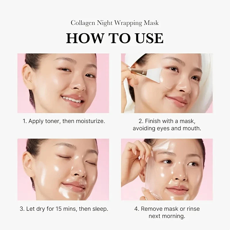 Medicube Collagen Overnight Mask with Applicator Brush