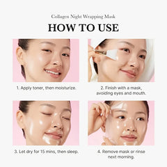 Medicube Collagen Overnight Mask with Applicator Brush