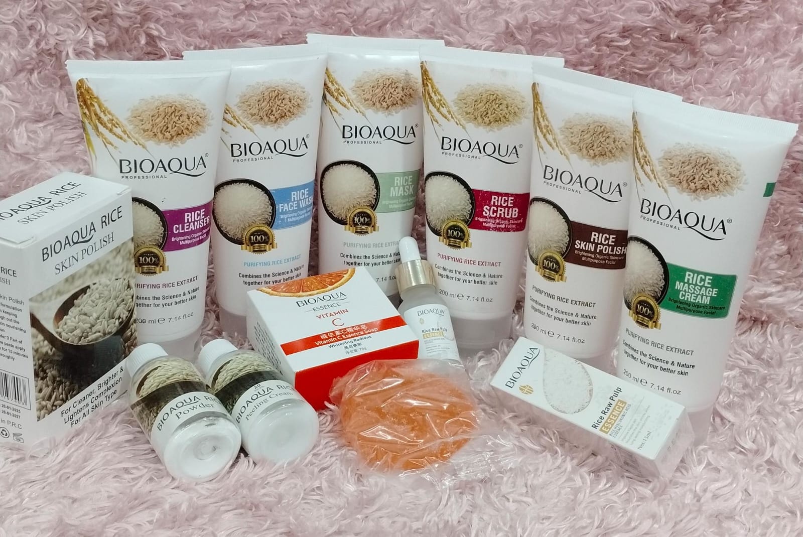 BIOAQUA Professional Skincare Collection – Purifying Rice Extract Series
