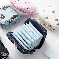 Women Sanitary Napkin Tampon Storage Bag