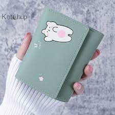 Women Short Cute Small Wallet